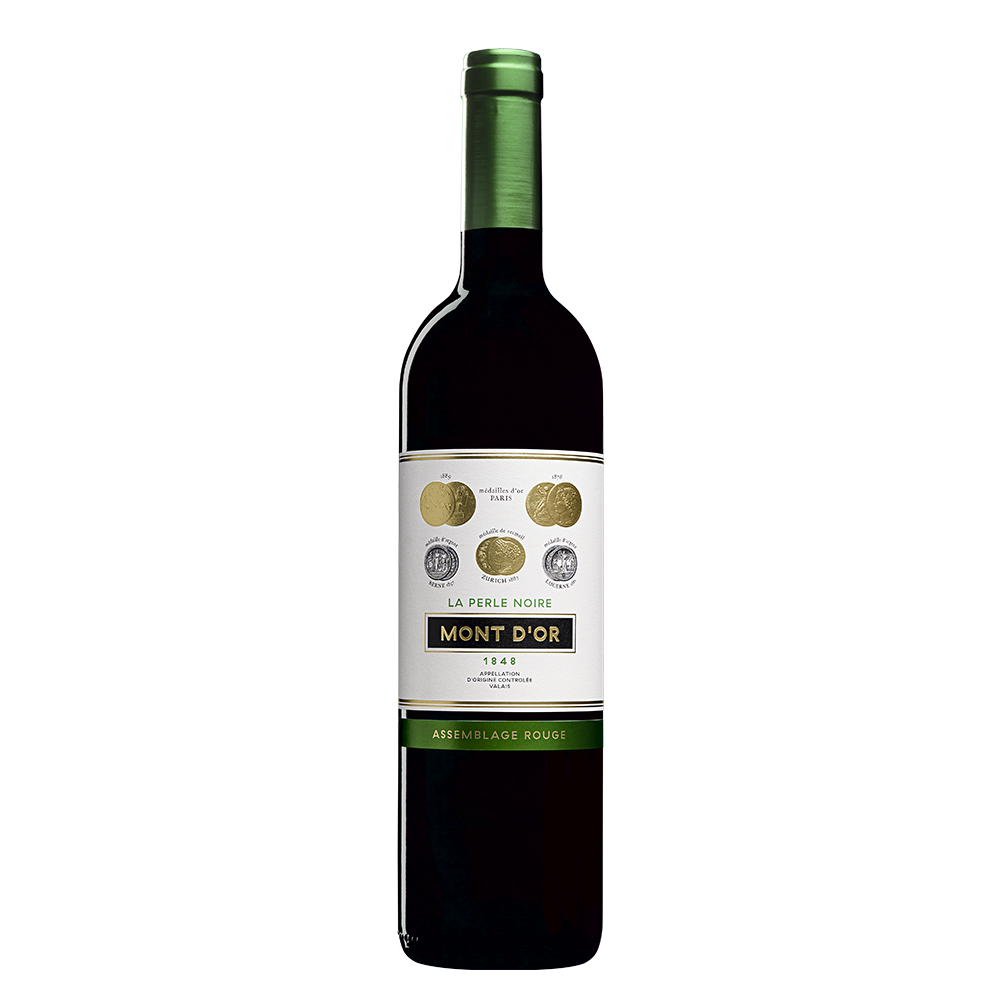 La Perle Noire Domaine du Mont d'or Assemblage rouge Valais AOC