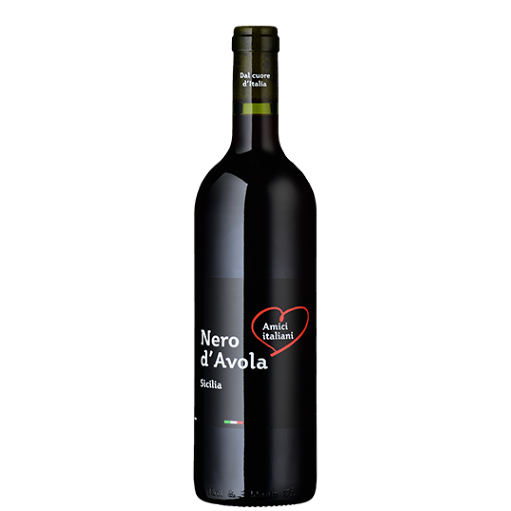 Amici italiani Nero d'Avola Sicilia DOP