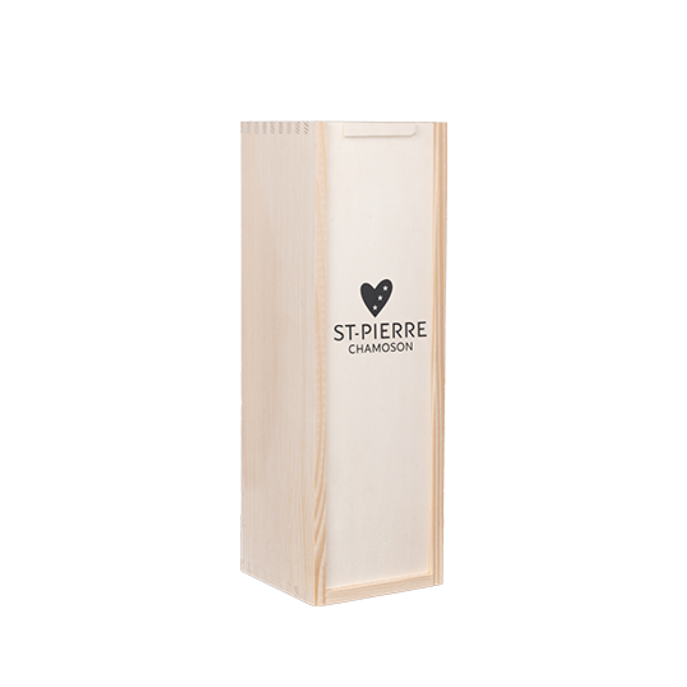 Caissette-bois pour 1 Magnum St-Pierre