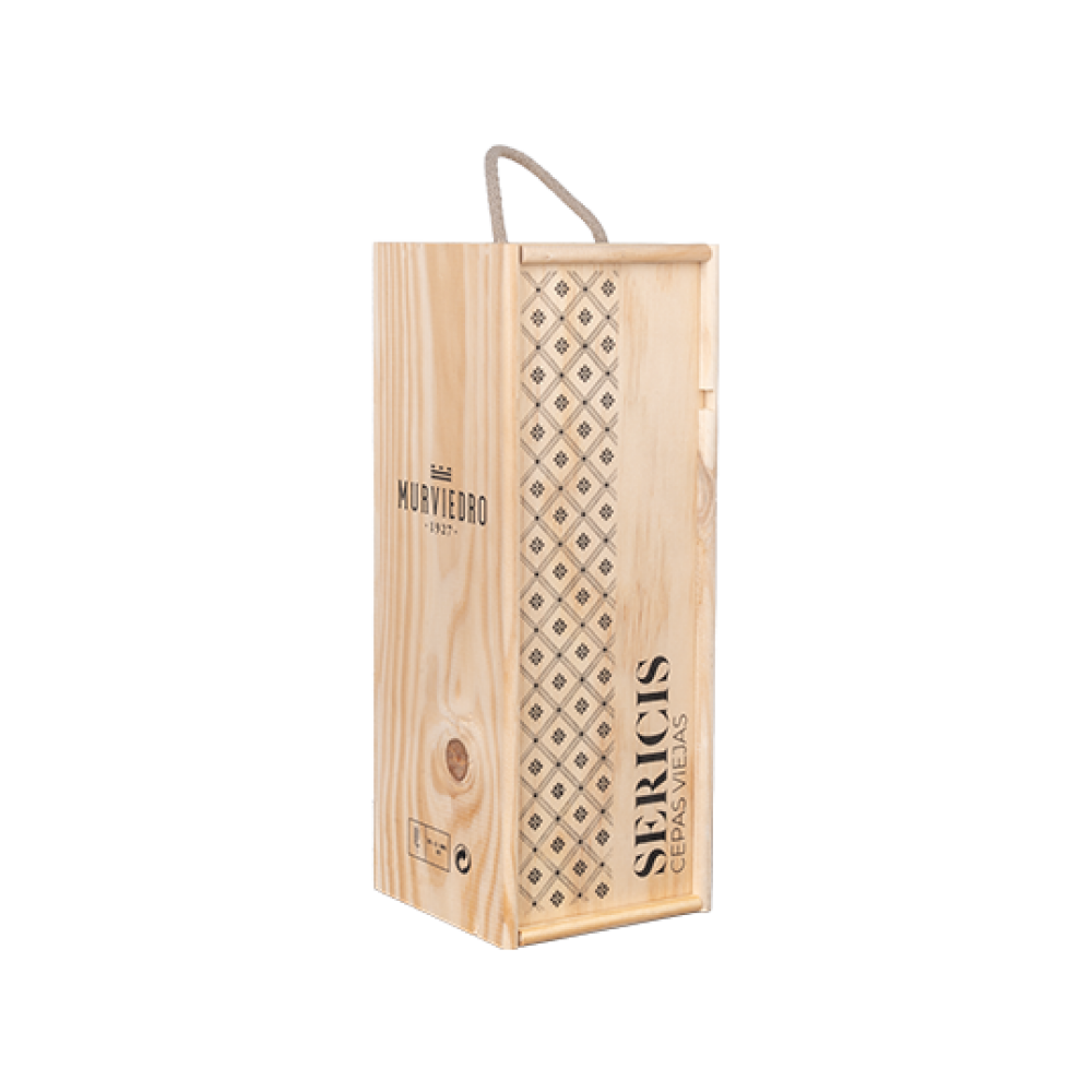 Caisse bois pour Magnum Sericis