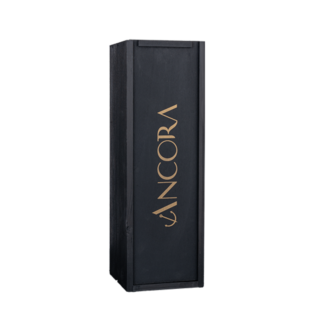 Holzkiste für Magnum Ancora rot