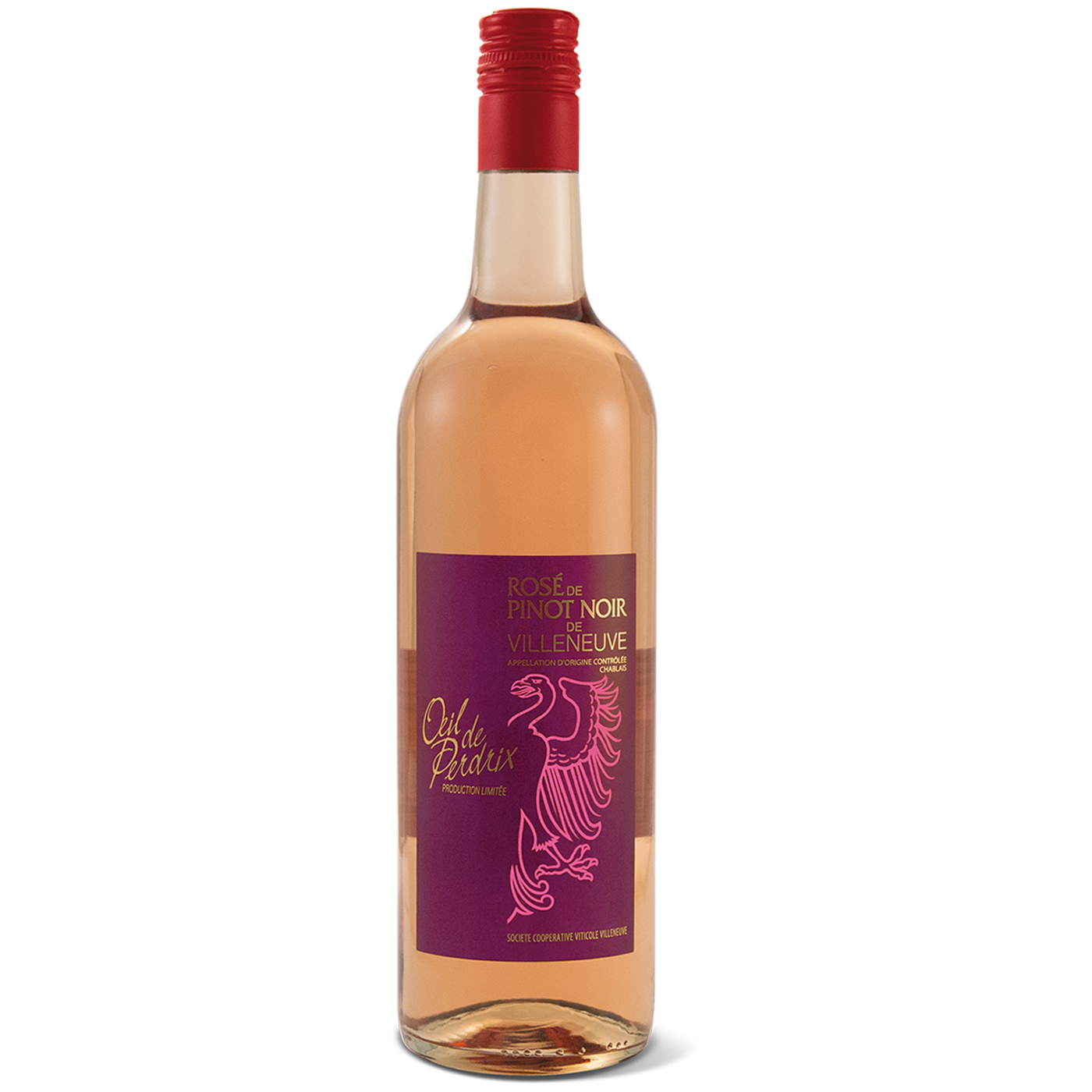 Œil-de-Perdrix Rosé de Pinot Noir Villeneuve, Chablais AOC