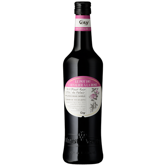 Le Pot du Chevalier à la Rose Maurice Gay, Pinot Noir du Valais AOC