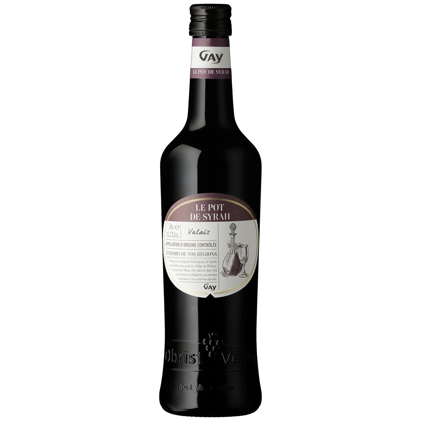 Le Pot de Syrah Maurice Gay, Valais AOC