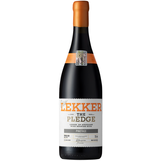 The Pledge Our Lekker Pinotage Coastal Region